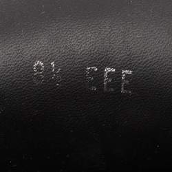 Pre Owned Salvatore Ferragamo Black Leather Slip On Loafers Size 42.5