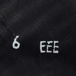 Pre Owned Salvatore Ferragamo Black Woven Leather Gancini Penny Loafers Size 40