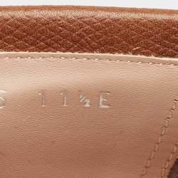 Pre Owned Salvatore Ferragamo Brown Leather Penny Loafers Size 45.5