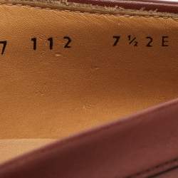 مملوكة مسبقًا Salvatore Ferragamo Brown Leather Penny Loafers Size 41.5