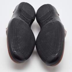 مملوكة مسبقًا Salvatore Ferragamo Brown Leather Penny Loafers Size 41.5