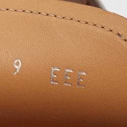 Salvatore Ferragamo Brown Leather Penny Slip On Loafers Size 43