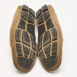 Salvatore Ferragamo Brown Suede Parigi Loafers Size 42.5 