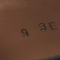 Pre Owned Salvatore Ferragamo Black Leather Lace Up Oxfords Size 43