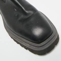 مملوكة مسبقًا Salvatore Ferragamo Size 45 Black Leather Chelsea Boots