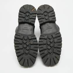 مملوكة مسبقًا Salvatore Ferragamo Size 45 Black Leather Chelsea Boots