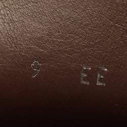 Pre Owned حذاء لوفر سالفاتوري فيراغامو ديبونت بني جلد مقاس 43