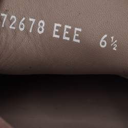 Pre Owned حذاء لوفرز سليب أون سالفاتوري فيراغامو جلد خمري مقاس 40.5