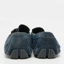 مملوكة مسبقًا حذاء لوفرز سليب أون سالفاتوري فيراغامو جلد خمري مقاس 40.5