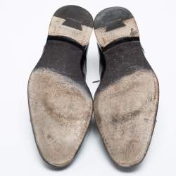Salvatore Ferragamo Two Tone  Leather Aiden Oxfords Size 43