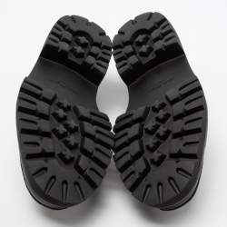 مملوكة مسبقًا Salvatore Ferragamo Black Leather Gancini Bit Loafers Size 41