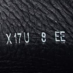 Pre Owned Salvatore Ferragamo Black Leather  Slip On Loafers Size 42 