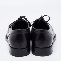 Salvatore Ferragamo Black Leather Oxfords Size 39