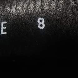 مملوكة مسبقًا Salvatore Ferragamo Black Leather Slip On Loafers Size 42