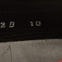 Pre Owned Salvatore Ferragamo Red Leather Parigi Slip On Loafers Size 44