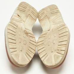 Pre Owned Salvatore Ferragamo Brown Leather Gancini Loafers Size 42