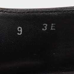 Salvatore Ferragamo Black Leather Lace Up Oxfords Size 43