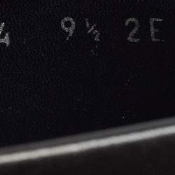 مملوكة مسبقًا Salvatore Ferragamo Black Leather Gancini Bit Loafers Size 43.5