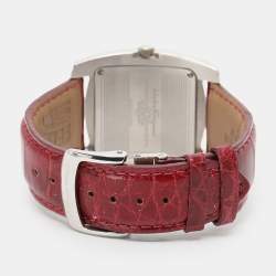 Pre Owned Salvatore Ferragamo Vara White Stainless Steel Men's Wristwatch 38 mm