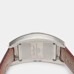 Pre Owned Salvatore Ferragamo Vara White Stainless Steel Men's Wristwatch 38 mm