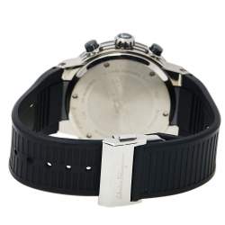 Salvatore Ferragamo Black Titanium & Ceramic F-55 SFDL00118 Men's Wristwatch 44 mm