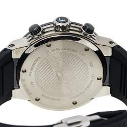 Salvatore Ferragamo Black Titanium & Ceramic F-55 SFDL00118 Men's Wristwatch 44 mm
