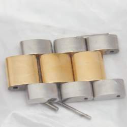 Pre Owned  Salvatore Ferragamo Black Two-Tone Stainless Steel 1898 F62LBQ9509S095 Men's Wristwatch 39 mm