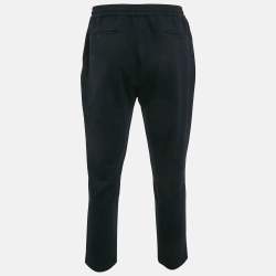 Pre Owned Sandro Navy Blue Knit Joggers XL