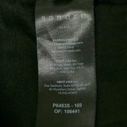 Sandro Blue Wool Tailored Trousers M