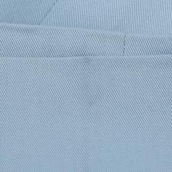 Pre Owned Sandro Blue Cotton Trouser S