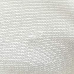 Pre Owned Sandro Off White Stretch Knit Button Front Shirt L