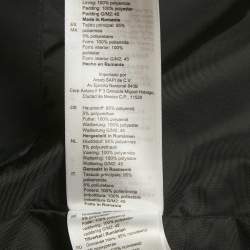 مملوكة مسبقًا جاكيت كحلي بتقنية قماش التويل بغطاء رأس متوسط من ساندرو