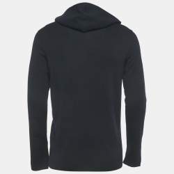 مملوكة مسبقًا كارديجان صوف كحلي بقلنسوة ساندرو مقاس كبير