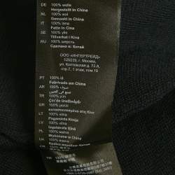 مملوكة مسبقًا كارديجان صوف كحلي بقلنسوة ساندرو مقاس كبير