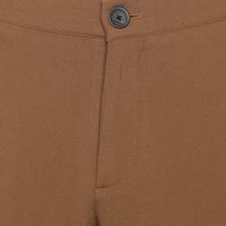 Pre Owned Sandro Brown Jersey Elasticated Pants XL