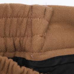 Pre Owned Sandro Brown Jersey Elasticated Pants XL