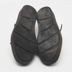 Santoni Two Tone Leather Loafer Sneakers Size 46