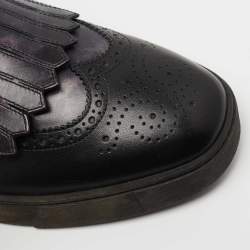 Santoni Two Tone Leather Loafer Sneakers Size 46