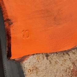 Pre Owned Santoni Black Leather Lace Up Oxfords Size 44