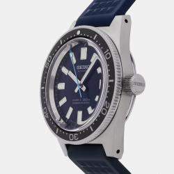 Pre Owned Pre-Owned Seiko Prospex Limited Edition SLA043 Blue Automatic Stainless Steel Men's Wristwatch 39 mm