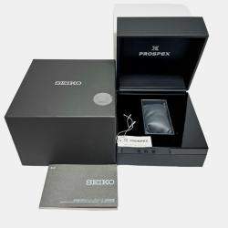 Pre Owned Pre-Owned Seiko Prospex LX Spring Drive SBDB039 Green Automatic Titanium Men's Wristwatch 44 MM