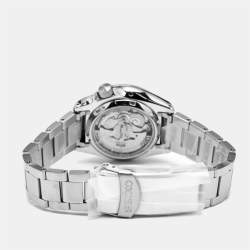 Pre Owned Seiko 5 sports SRPH49K1 Green Dial Stainless Steel Men's Wristwatch 40 mm