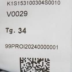 Pre Owned Stone Island Black Cotton Cargo Pants L