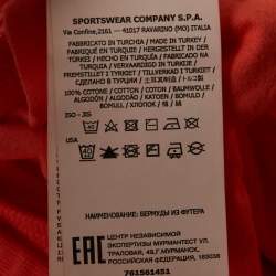 Pre Owned شورت قطن صوف ستون آيلاند برتقالي مقاس كبير (لارج)