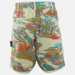 مملوكة مسبقًا شورت ستون آيلاند نايلون زهري غامق مقاس كبير (لارج)