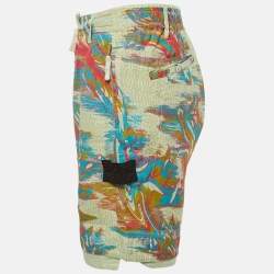 مملوكة مسبقًا شورت ستون آيلاند نايلون زهري غامق مقاس كبير (لارج)