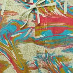 مملوكة مسبقًا شورت ستون آيلاند نايلون زهري غامق مقاس كبير (لارج)