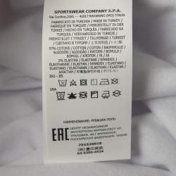 Stone Island White Cotton Pique Full Sleeve Polo T-Shirt XL 