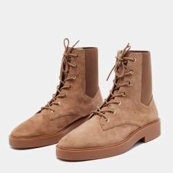 Stuart Weitzman Brown Suede Henley Boots Size 42 