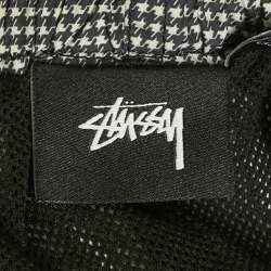 مملوكة مسبقًا بنطال رياضي ستوسي نمط هوندزتوث أسود بمقاس وسط (ميديوم)